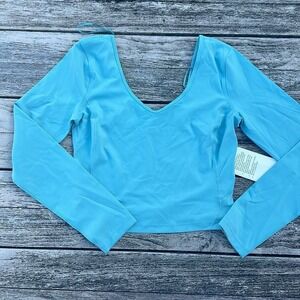 ✨ Lululemon Align Long Sleeve Shirt – Tidal Teal (Size 10, NWT) ✨